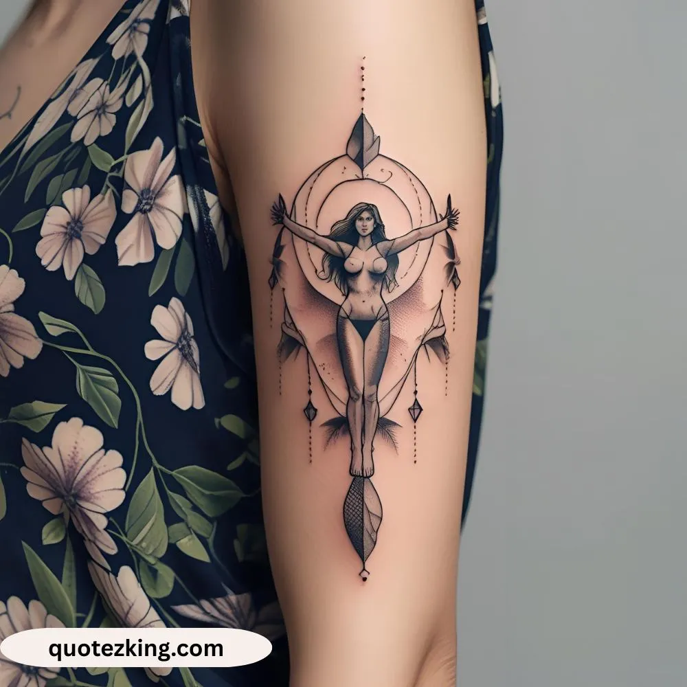 Arm Female Tattoo Quotes About Strength