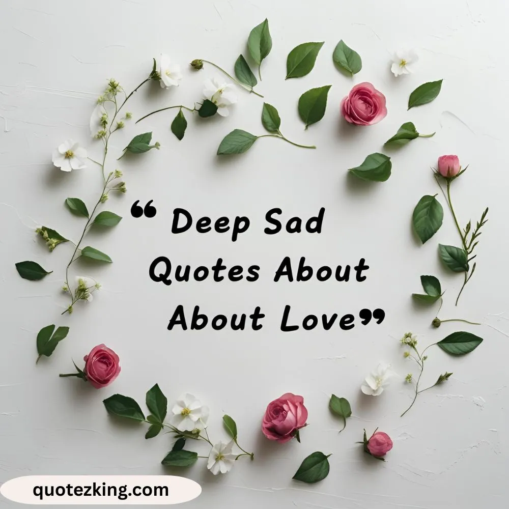 Deep Sad Quotes About Love