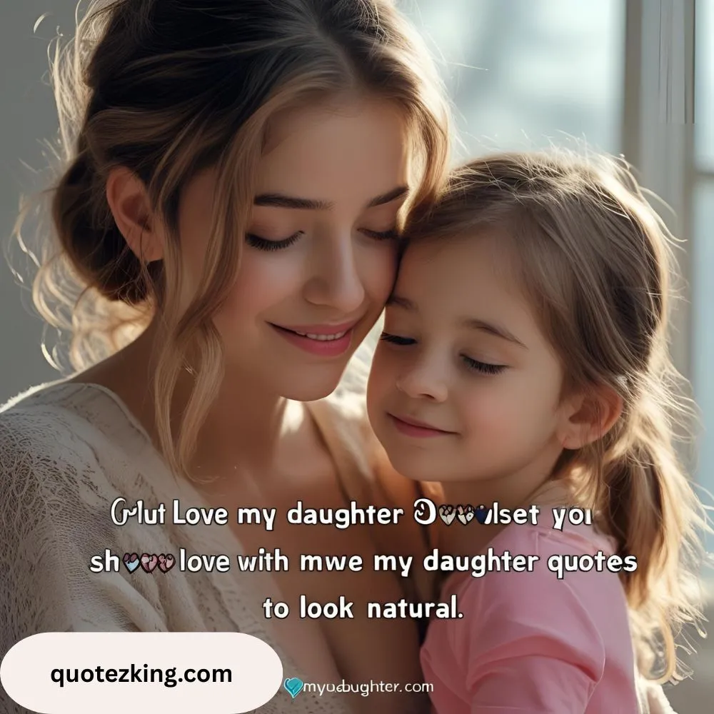 Love My Daughter Quotes