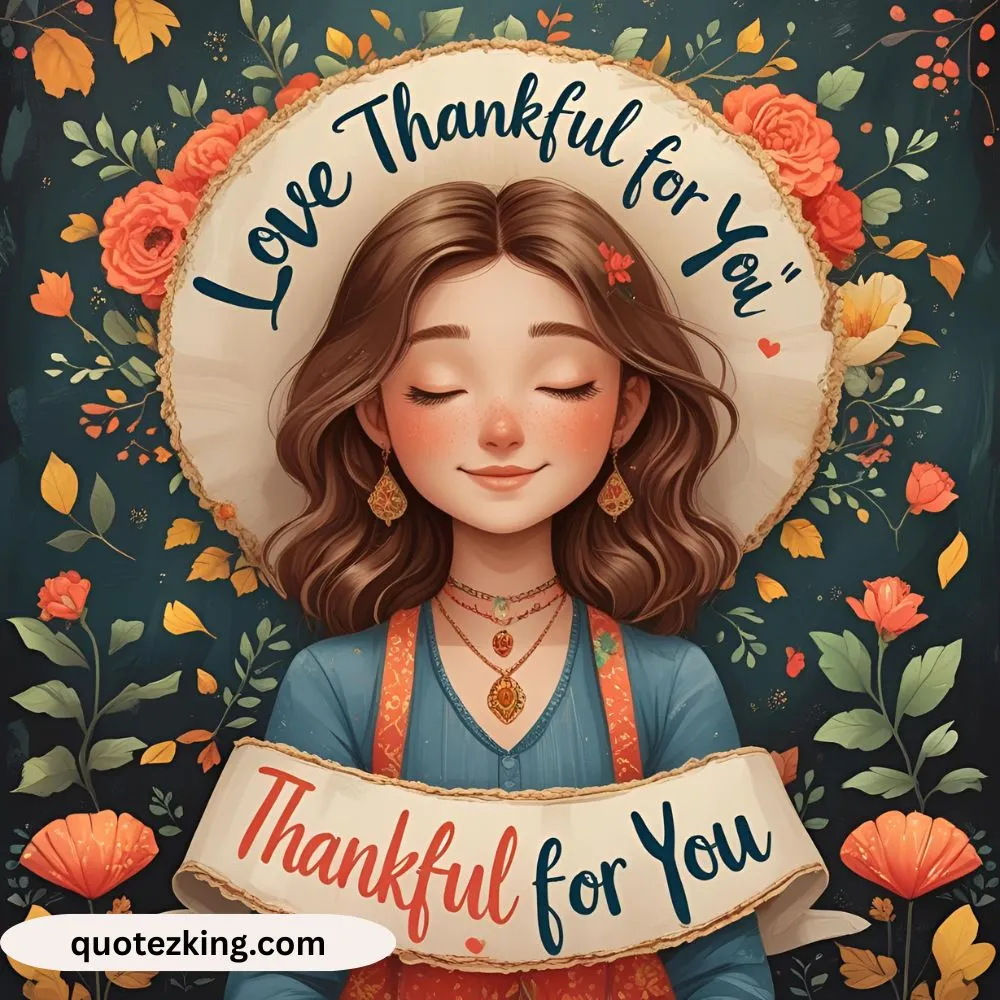 Love Thankful For You Quotes