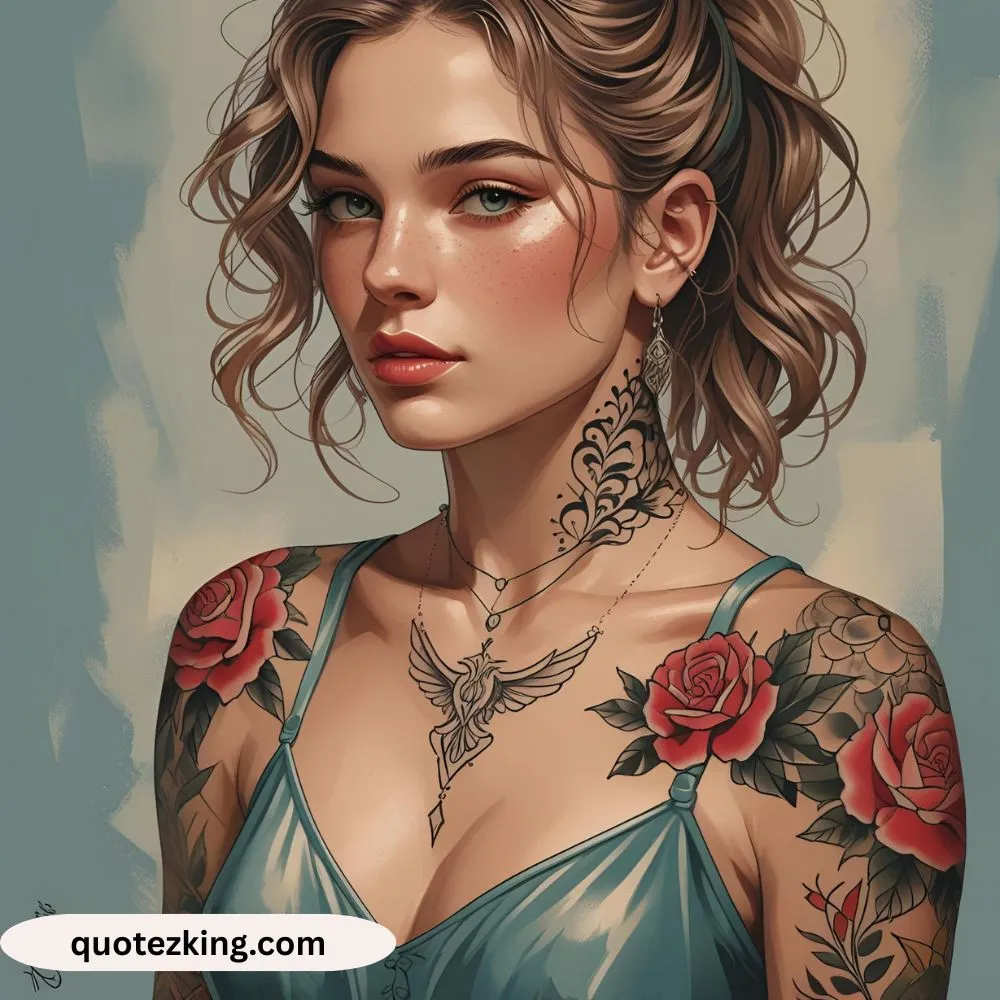 Pain Female Tattoo Quotes About Strength