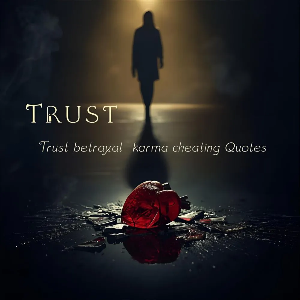 Trust Betrayal Karma Cheating Quotes