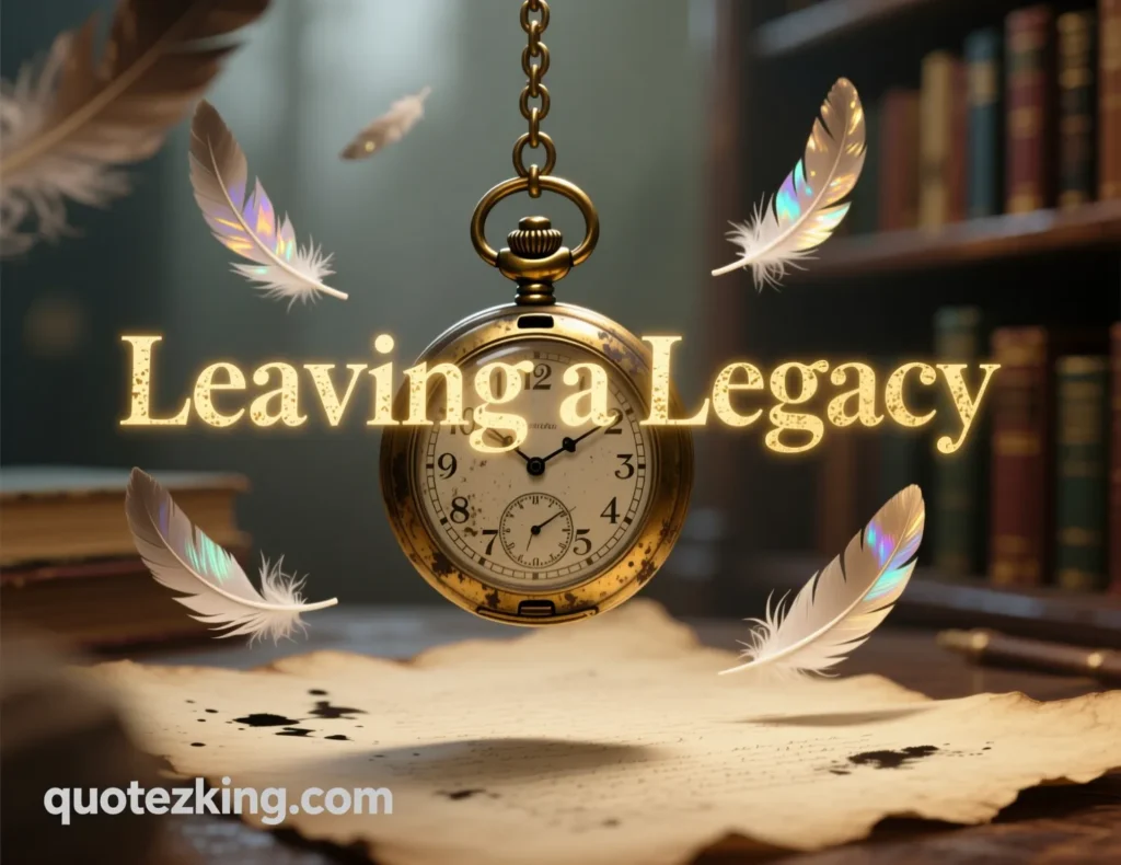 Leaving a Legacy Quotes