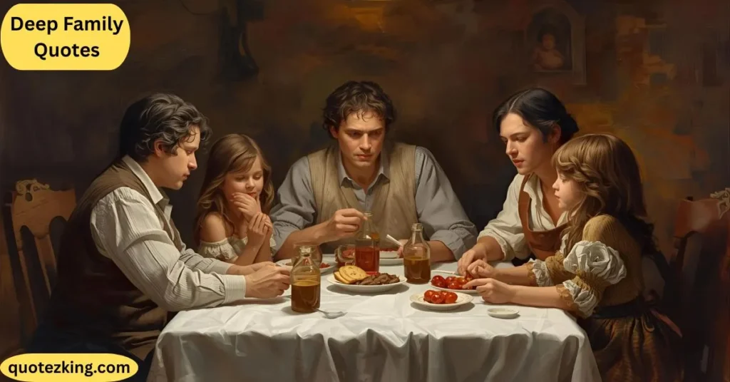 Short Deep Family Quotes