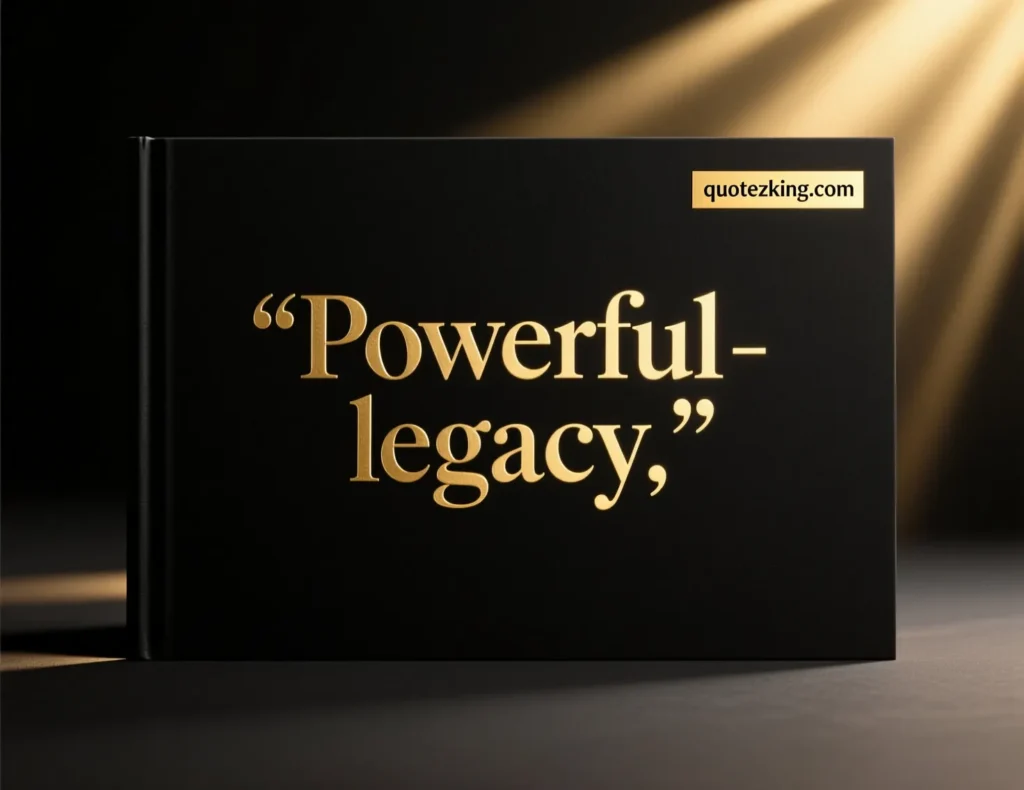 Short Legacy Quotes