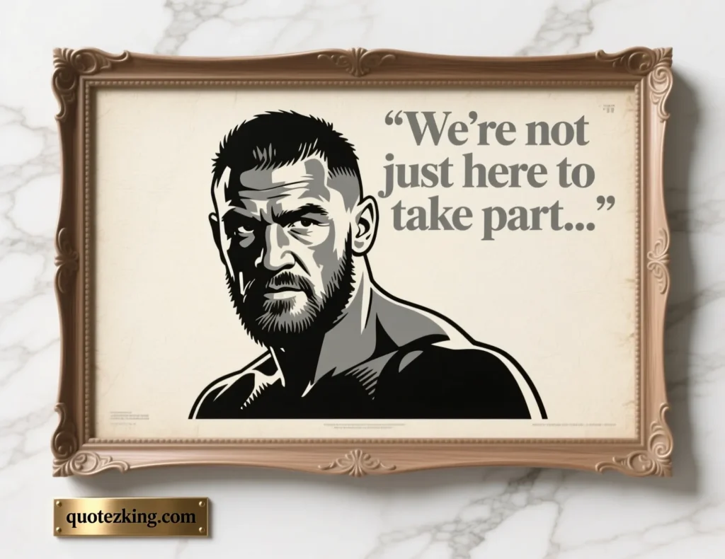 Best Conor McGregor Quotes