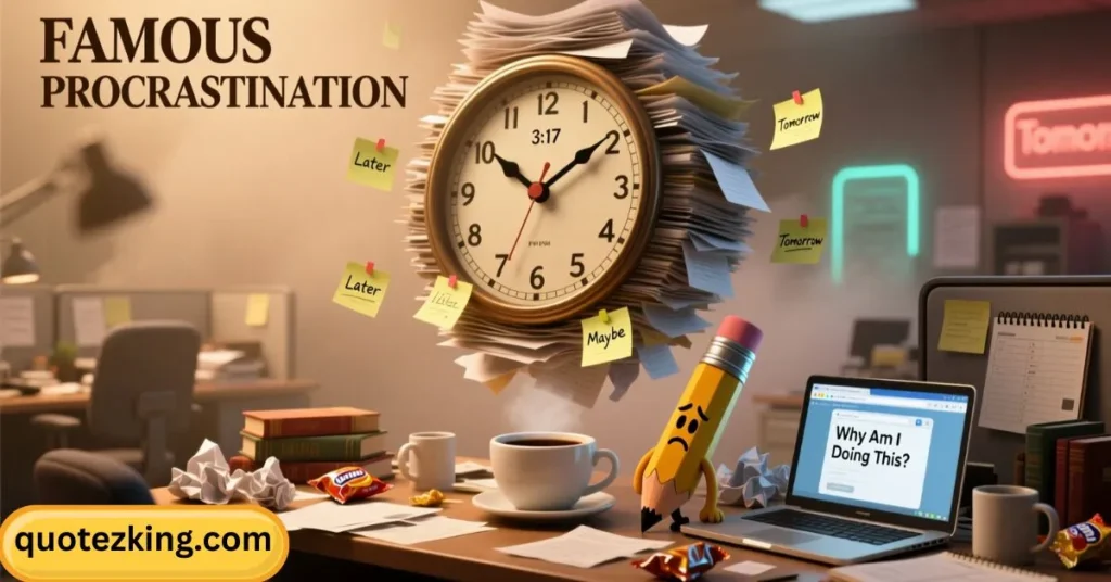 Famous Procrastination Quotes