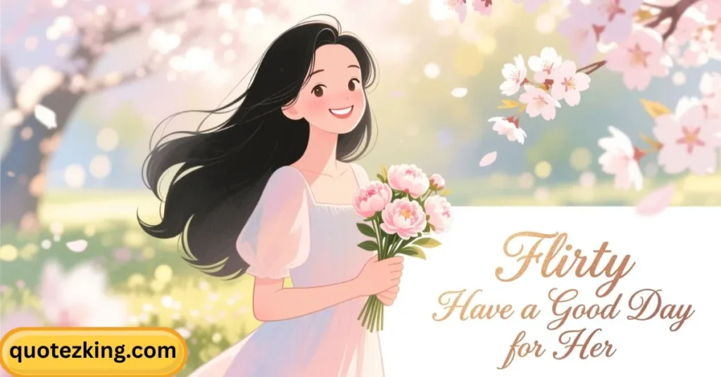 Flirty Have a Good Day Quotes for Her