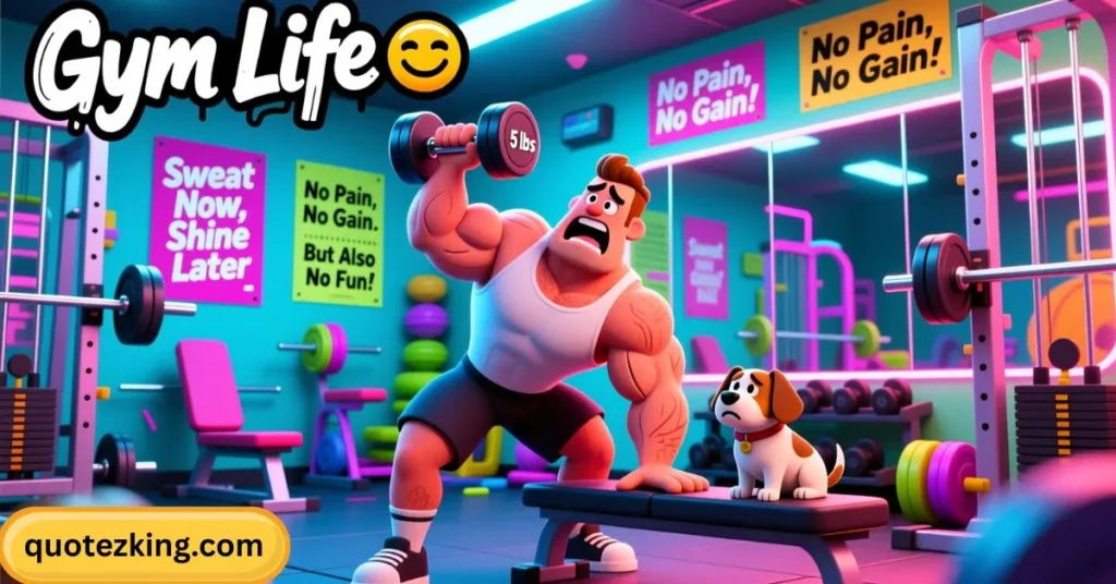 Funny Gym Quotes for Instagram