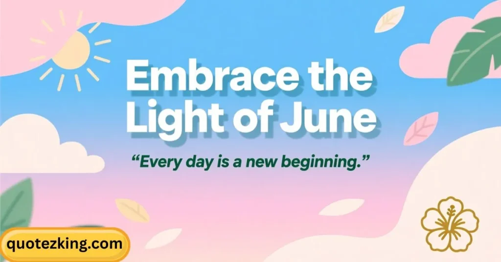 Motivational Quotes for June