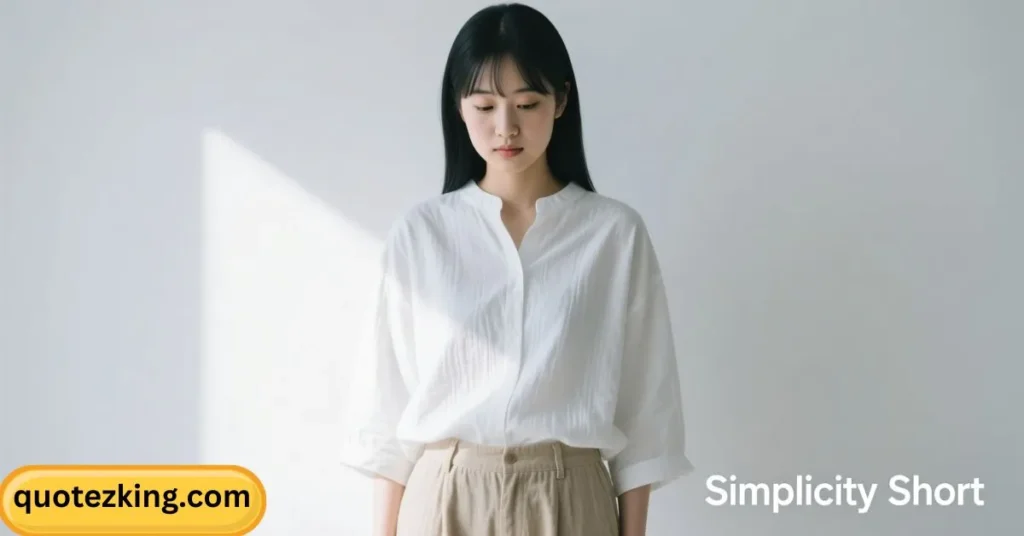 Simplicity Quotes Short