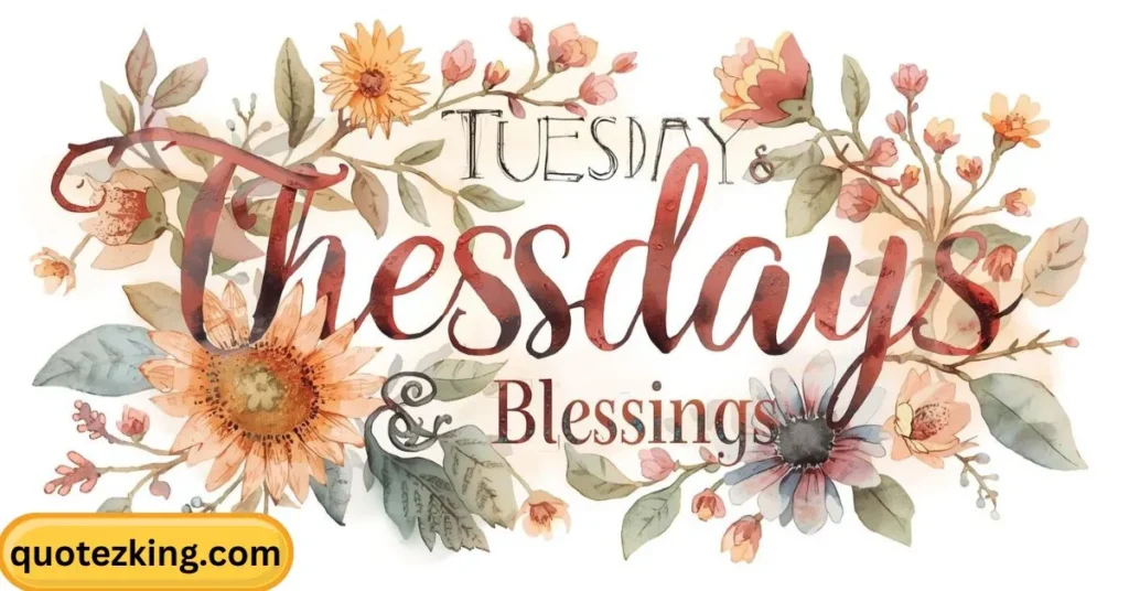 Tuesday Quotes and Blessings