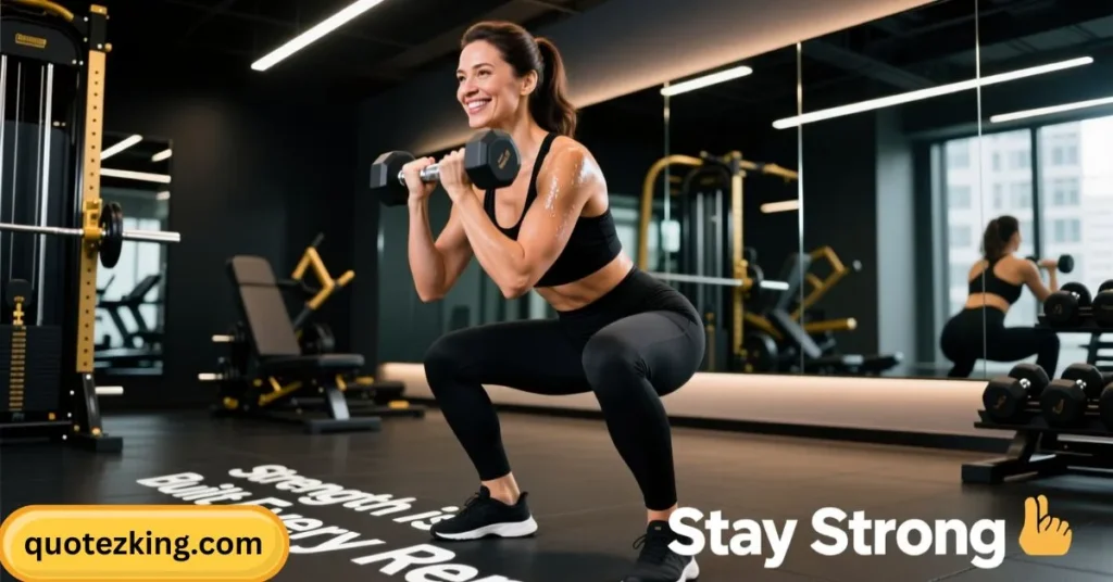 Women Gym Quotes for Instagram