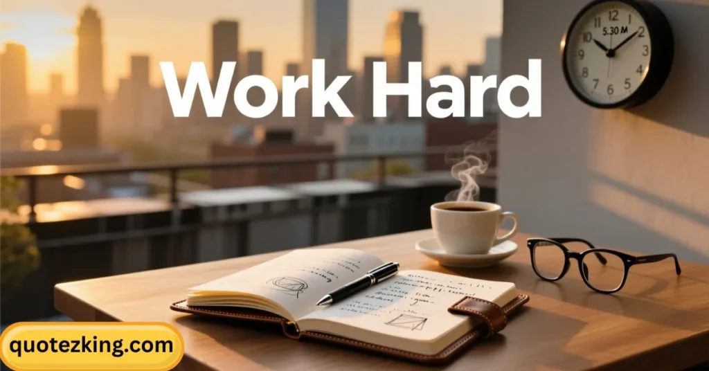 Work Hard Quotes for Instagram