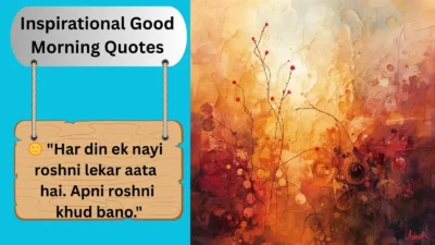 Inspirational Good Morning Quotes