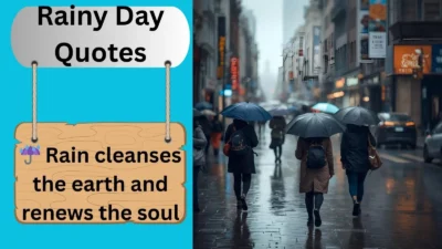 Rainy Day Quotes