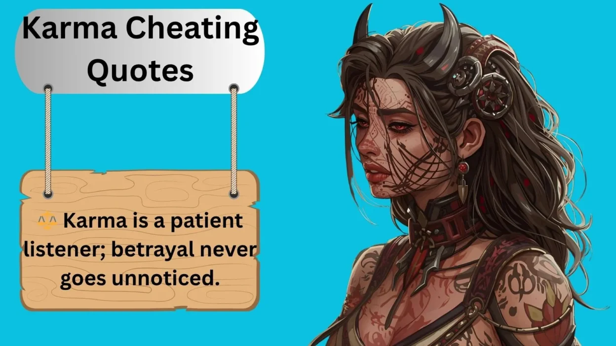Karma Cheating Quotes
