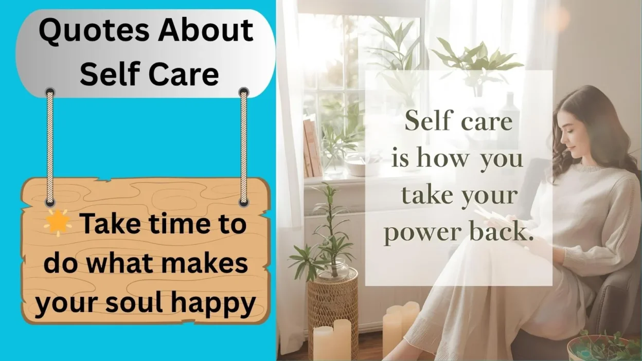 Quotes About Self Care