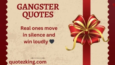 Gangster Quotes