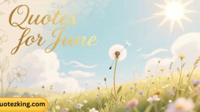 Quotes for June