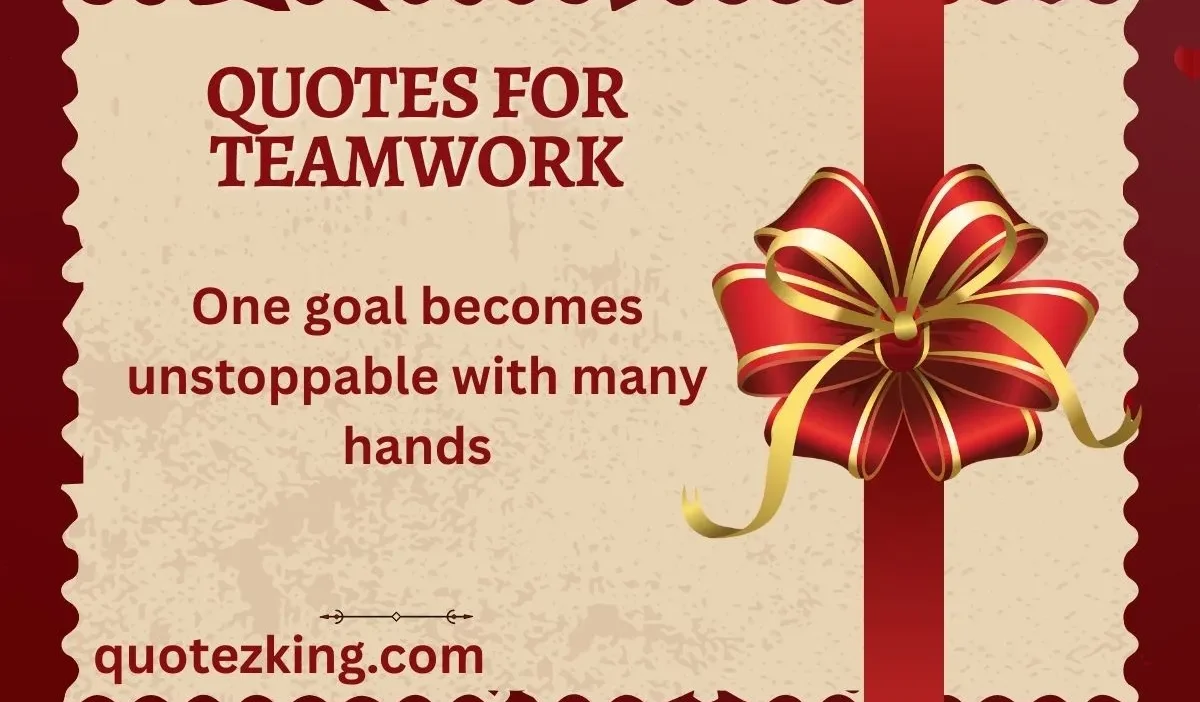Quotes for Teamwork