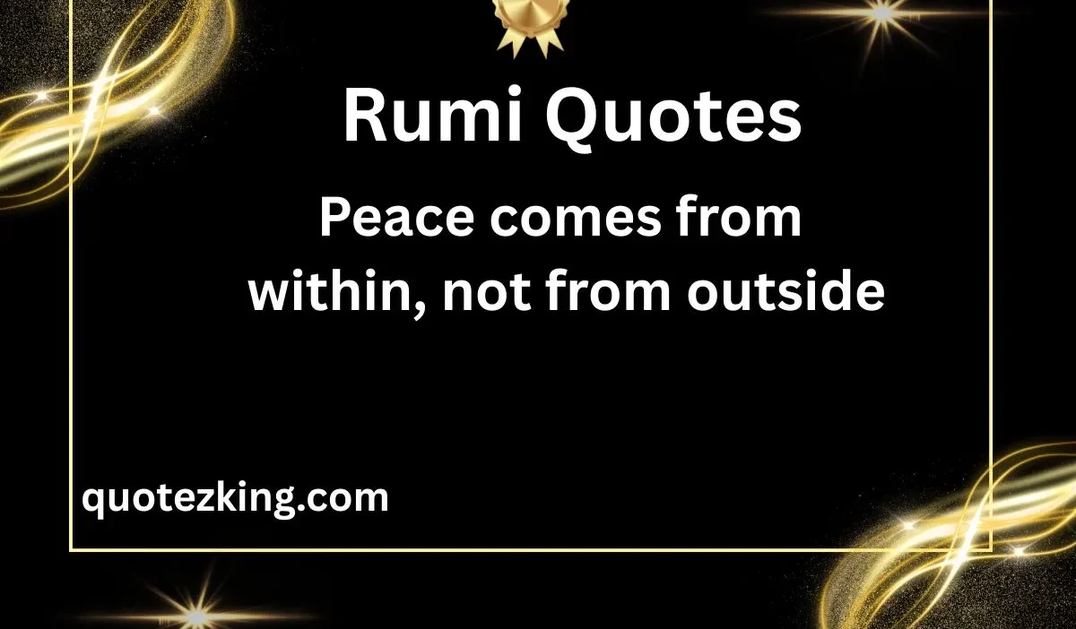 Rumi Quotes
