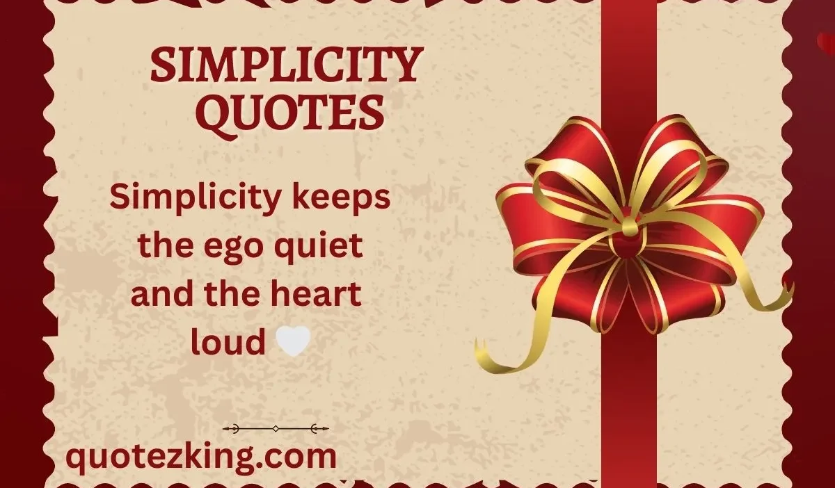 Simplicity Quotes
