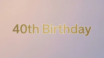 40th birthday quotes for myself