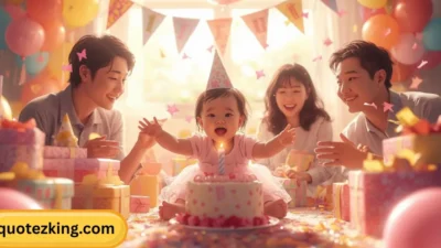 First Birthday Quotes for Baby Girl