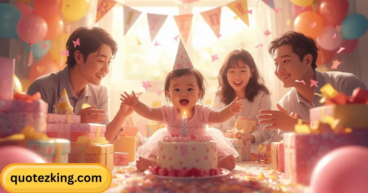 First Birthday Quotes for Baby Girl